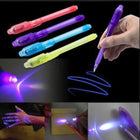 1/4 Stück Unsichtbare-Tinte-Stift, Spionage-Stift mit UV-Licht – Zauberstift für Geheimbotschaften, Schatzkisten-Preise, Kindergeburtstag-Mitgebsel, Spielzeug & Geschenk
