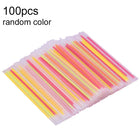 Leuchtstäbe Glow Sticks – 10/25/50/100 Stück Party Knicklichter, mehrfarbig biegsam, ideal für Feiern & Festivals