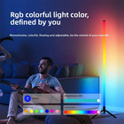 App-gesteuerte RGB Eck-Stehlampe mit Musiksteuerung, dimmbar, für Party, Hochzeit, Feiertage & Event-Dekoration