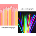 Leuchtstäbe Glow Sticks – 10/25/50/100 Stück Party Knicklichter, mehrfarbig biegsam, ideal für Feiern & Festivals