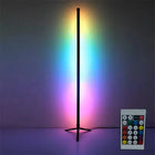 App-gesteuerte RGB Eck-Stehlampe mit Musiksteuerung, dimmbar, für Party, Hochzeit, Feiertage & Event-Dekoration