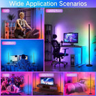 120 cm RGB LED-Stehlampe – Musiksynchron & FarbwechselVerwandle jeden Raum in eine individuelle Lichtwelt! Diese moderne Stehlampe mit rundem Standfuß sorgt mit dynamischem RGB-Farbwechsel für die perfekte Ambiente-Beleuchtung.
